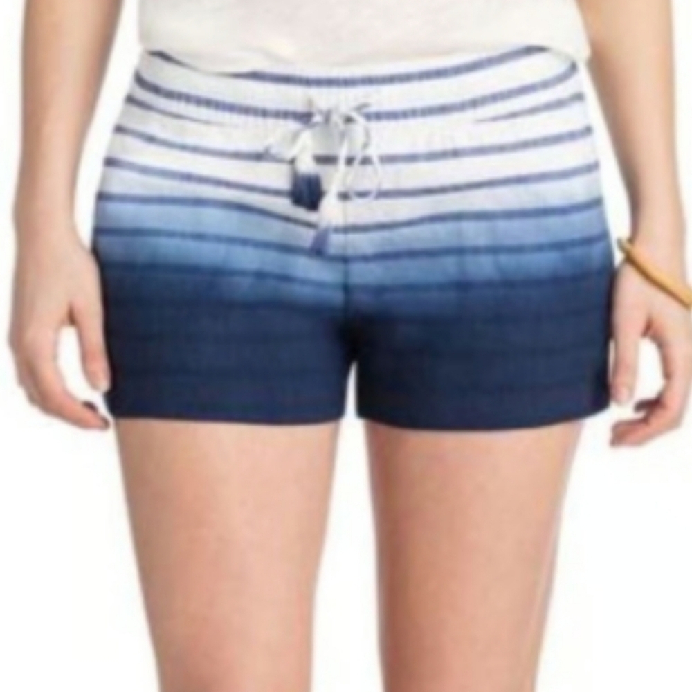 Vineyard Vines Dip Dye Stripe Pull On Shorts